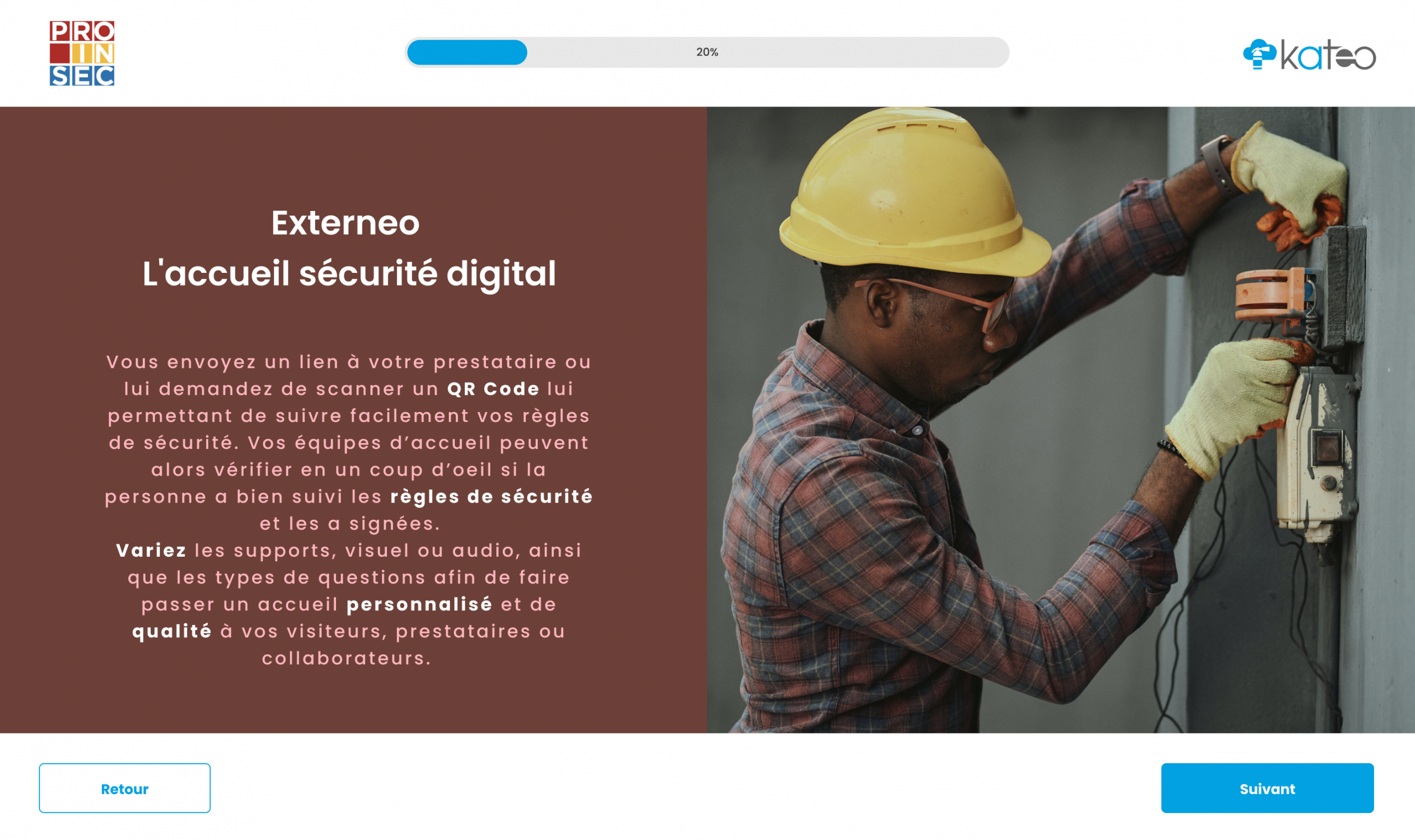 Externeo-instructions digitaliées 